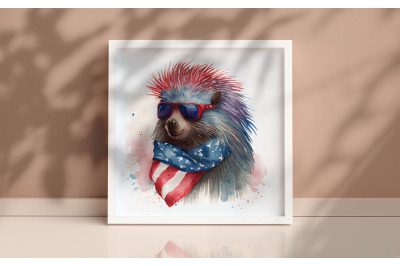 4th of July North American Porcupine