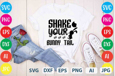 SHAKE YOUR BUNNY TAIL SVG cut file