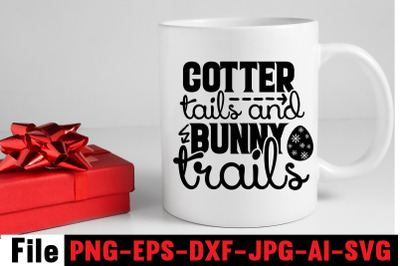 Cotter Tails And Bunny Trails SVG cut file