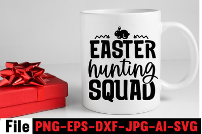 Easter Hunting Squad SVG cut file