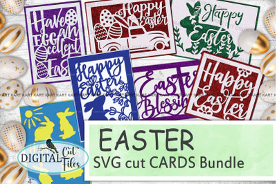 Easter cards Bundle Svg Cricut Joy Maker Explore Air