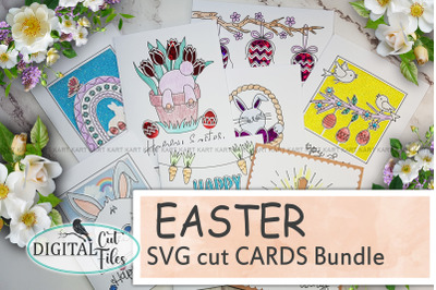 Easter cards Bundle Svg Cricut Joy Maker Explore Air