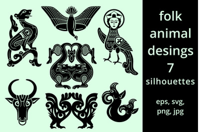 Folk Animal Designs