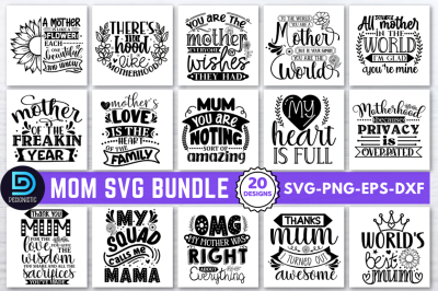 Mom Football SVG Bundle