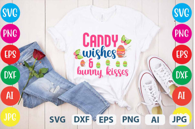 Candy Wishes &amp; Bunny Kisses SVG cut file