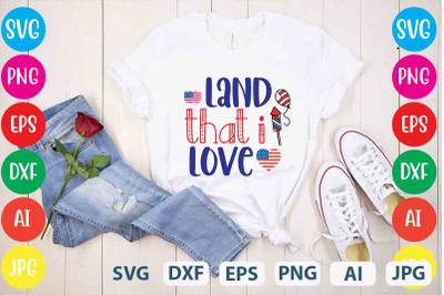 land that i love SVG cut file,4th of july mega svg bundle, 4th of july