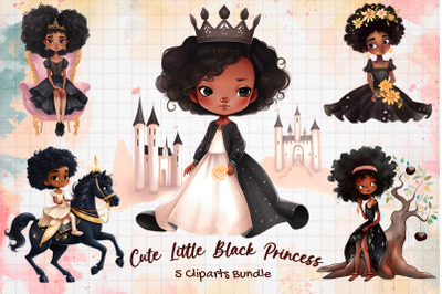 Cute Little Black Princess Bundle