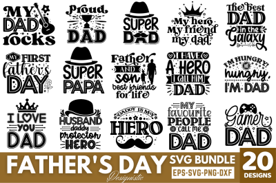 Father&#039;s Day SVG Bundle