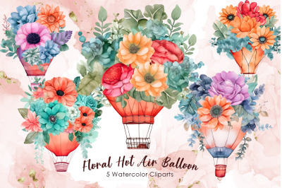 Floral Hot Air Balloon Bundle