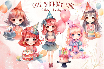 Cute Birthday Girl Bundle