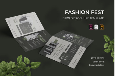 Fashion Fest - Bifold Brochure