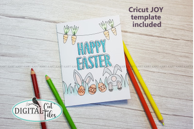 Easter Insert card svg Cricut Joy Maker Explore Air
