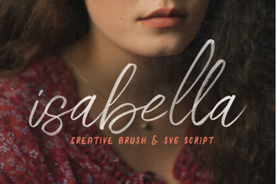 Isabella SVG Script Font