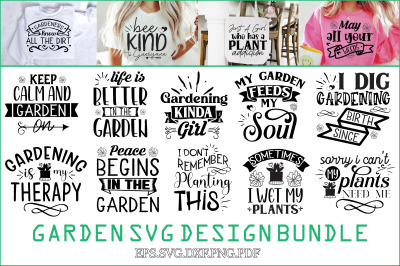 Garden Svg Design Bundle
