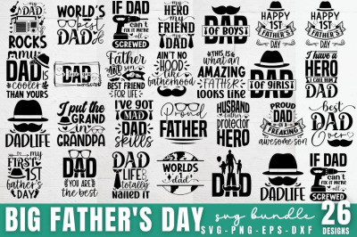 Father&#039;s Day SVG bundle