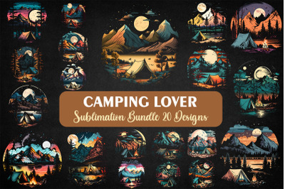 Camping Lover Sublimation Bundle