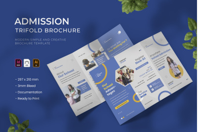Admission - Trifold Brochure