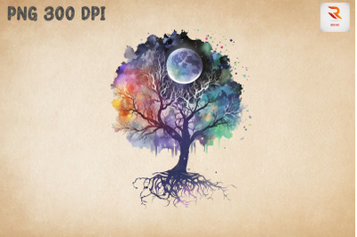 Beautiful Tree Of Life Watercolor 10