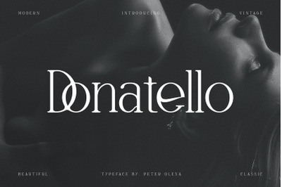 Donatello - Modern Serif Font