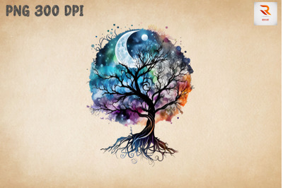 Beautiful Tree Of Life Watercolor 20