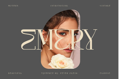 Emery - Modern Serif Font
