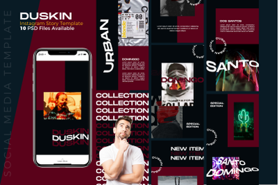 Duskin - Instagram Story Template