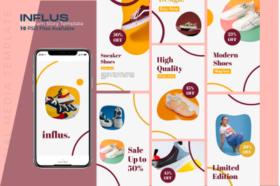 Influs - Instagram Story Template