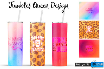 Queen Tumblers | Queen Tumbler Sublimation | PNG 20 Oz Tumbler