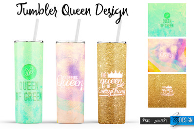 Queen Tumblers | Queen Tumbler Sublimation | PNG 20 Oz Tumbler