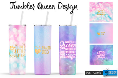 Queen Tumblers | Queen Tumbler Sublimation | PNG 20 Oz Tumbler