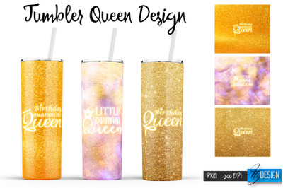 Queen Tumblers | Queen Tumbler Sublimation | PNG 20 Oz Tumbler