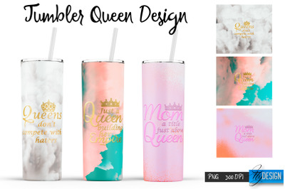 Queen Tumblers | Queen Tumbler Sublimation | PNG 20 Oz Tumbler