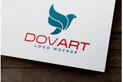 Embossed Logo Mockup