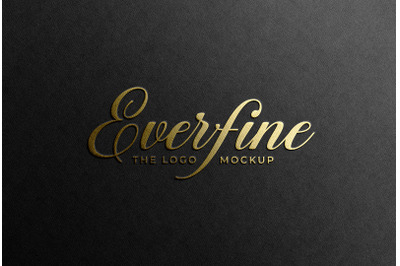 Luxury Gold Logo Mockup