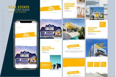 Real Estate - Instagram Story Template