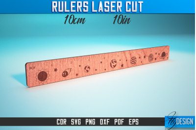 Rulers Laser Cut SVG | Rulers SVG Design | CNC Files