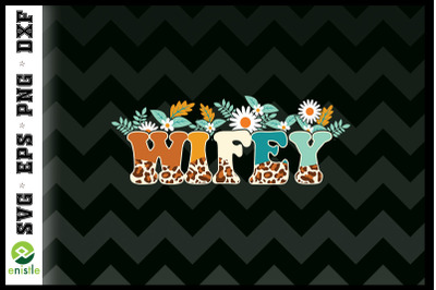 Groovy Mama Wifey Floral Mother&#039;s Day