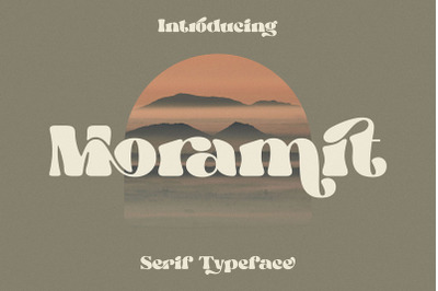 Moramit - Rounded Serif Font