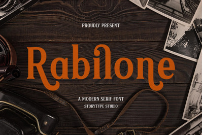 Rabilone Typeface