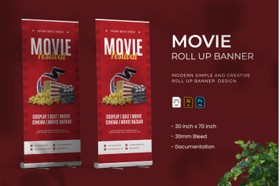 Movie - Roll Up Banner