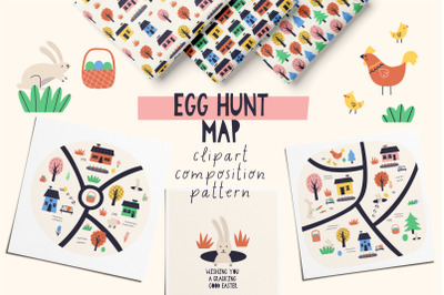 Egg Hunt Map