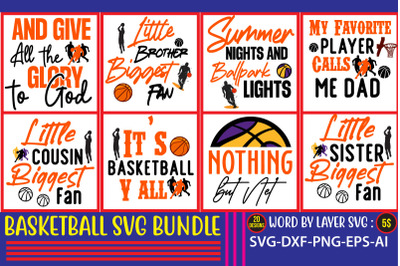 Basketball SVG Bundle&2C;Sister&2C; Brother&2C; Cousin&2C; Niece svg file for cric