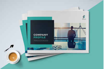 Company Profile Landscape Template