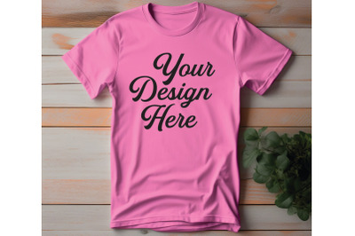 Bella Canvas 3001 T-shirt Mockups, Bella Canvas Girl Mockups, Digital