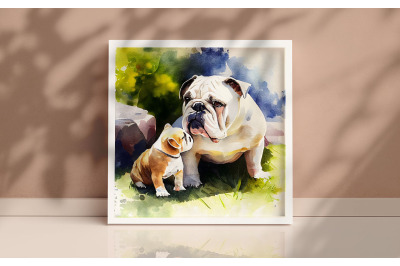 Mother Bulldog Background