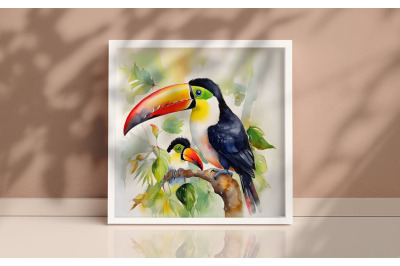 Mother Toucan Background