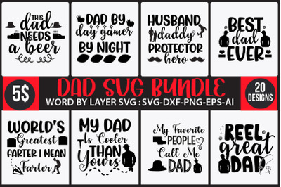 Dad SVG Bundle,Dad Svg Bundle, Dad Svg, Fathers Day Svg Bundle, Father