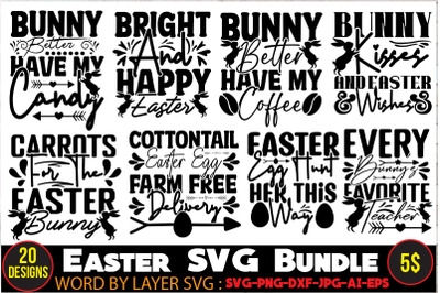 Easter SVG Bundle&2C;Vintage Easter SVG&2C; Vintage Easter Sign SVG&2C; Fa