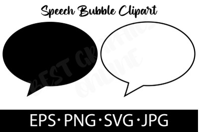 Speech Bubble Svg Vector Cut File Image