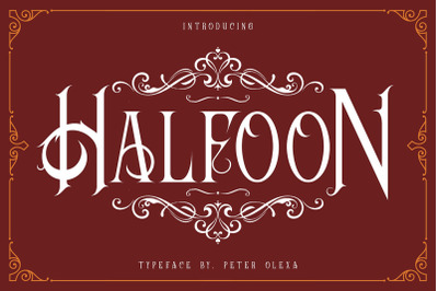 Halfmoon - Vintage Serif Font